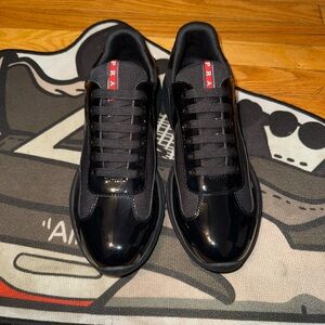 Prada Men's Black Sneakers